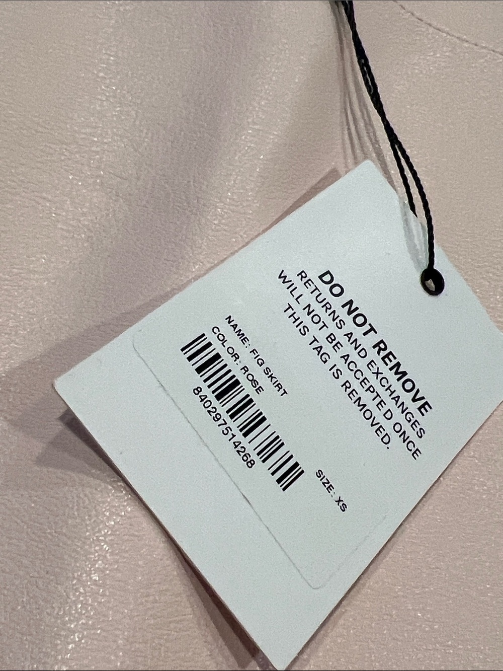 Miaou Pink Fig Mini Skirt NWT - Picture 3 of 8